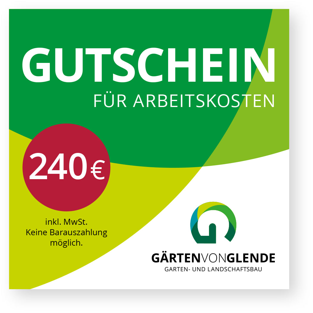 Gutschein für Arbeitsstunden